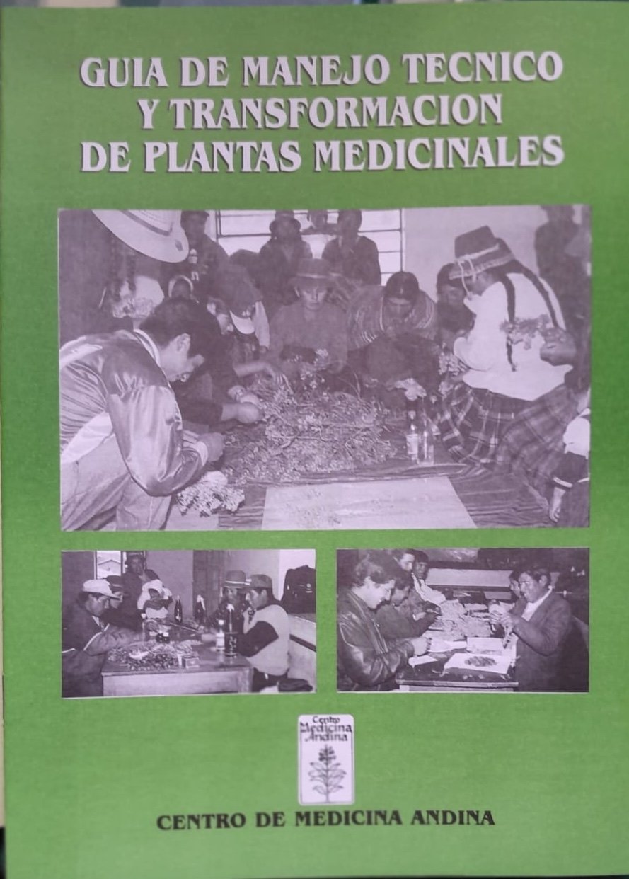 Portada de la Guía de manejo técnico y transformación de plantas medicinales